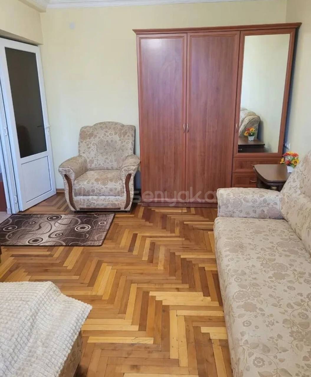 1 Սենյականոց Բնակարան, 40քմ, 7/8 հարկ, Կապիտալ Վերանորոգված, Կահավորված