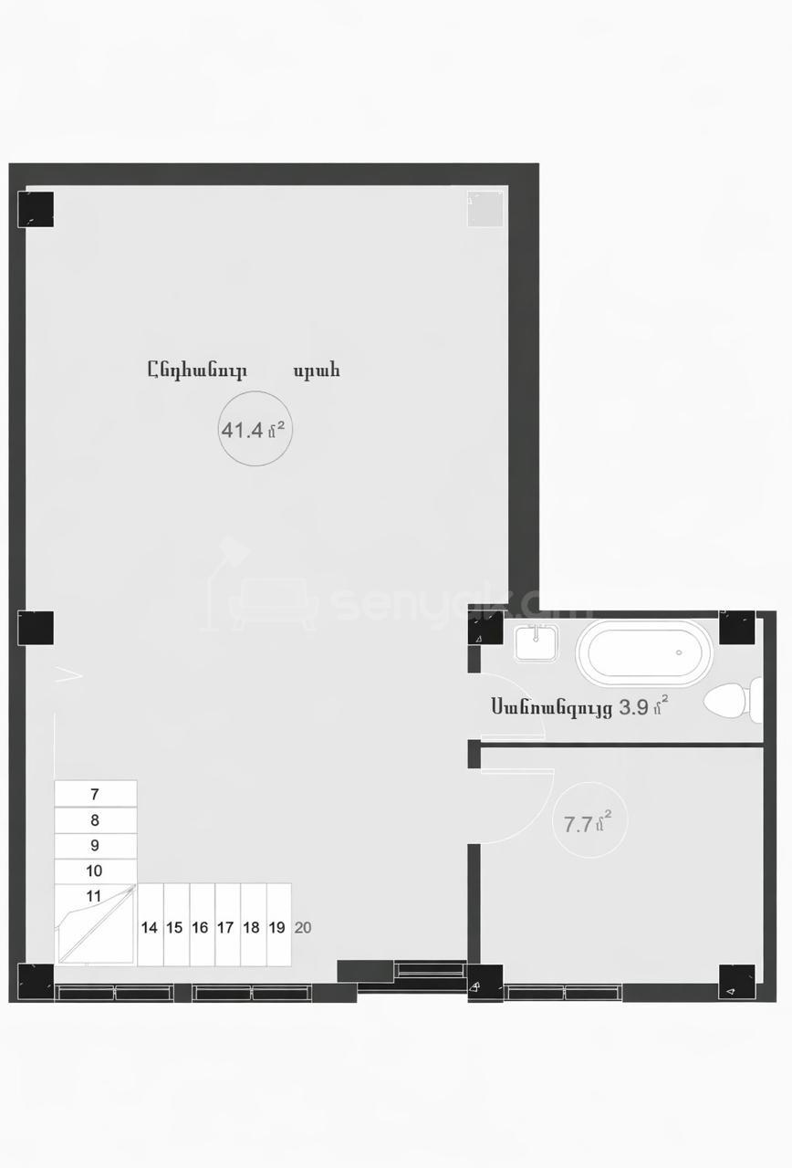 Ազատ նախագծով Սեփական Տուն, 210քմ, Ավտոտնակով