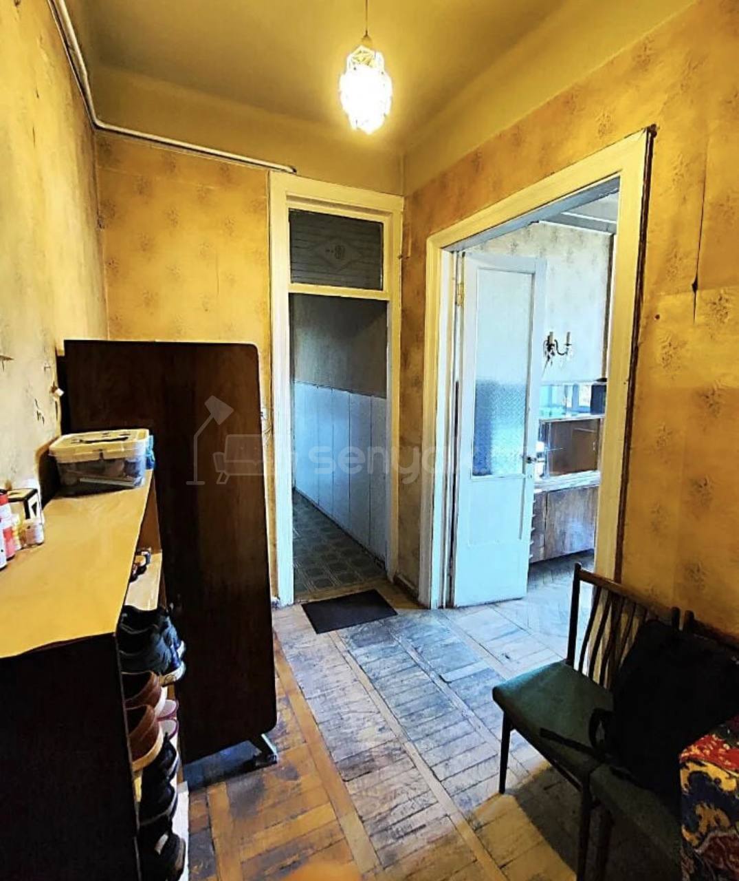 2 Սենյականոց Բնակարան Քարե Շենքում, 49քմ, 5/5 հարկ, Պետական Վիճակում