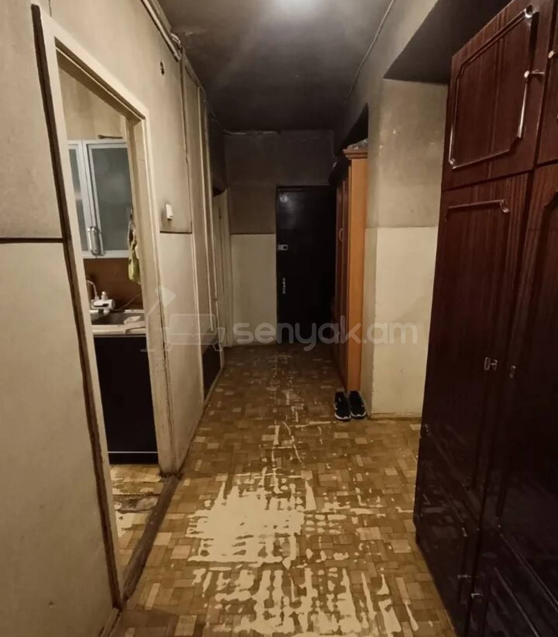 3 Սենյականոց Բնակարան, 80քմ, 8/9 հարկ, Պետական Վիճակում