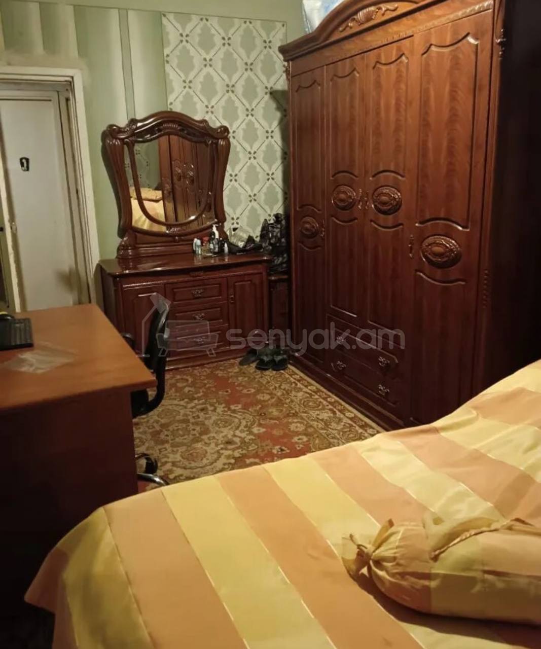 3 Սենյականոց Բնակարան, 80քմ, 8/9 հարկ, Պետական Վիճակում