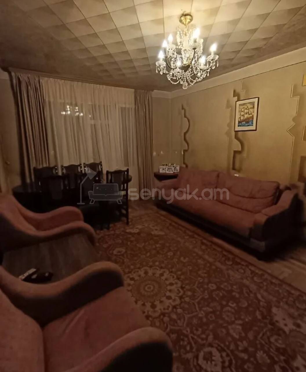 3 Սենյականոց Բնակարան, 80քմ, 8/9 հարկ, Պետական Վիճակում