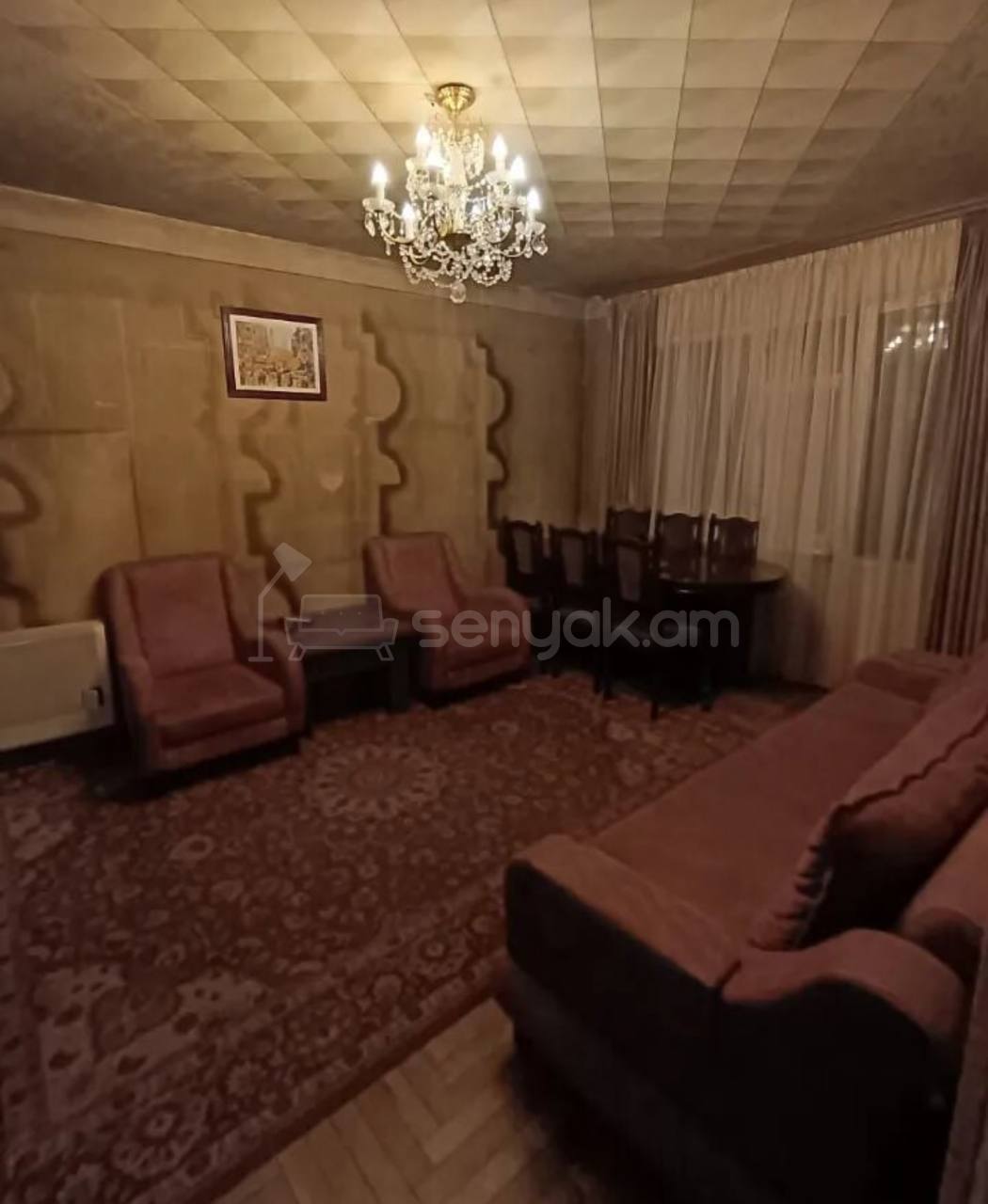 3 Սենյականոց Բնակարան, 80քմ, 8/9 հարկ, Պետական Վիճակում