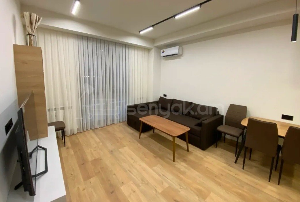 2 Սենյականոց Բնակարան Նորակառույցում, 52քմ, 6/18 հարկ, Դիզայներական Վերանորոգված, Կահավորված, Արևկող