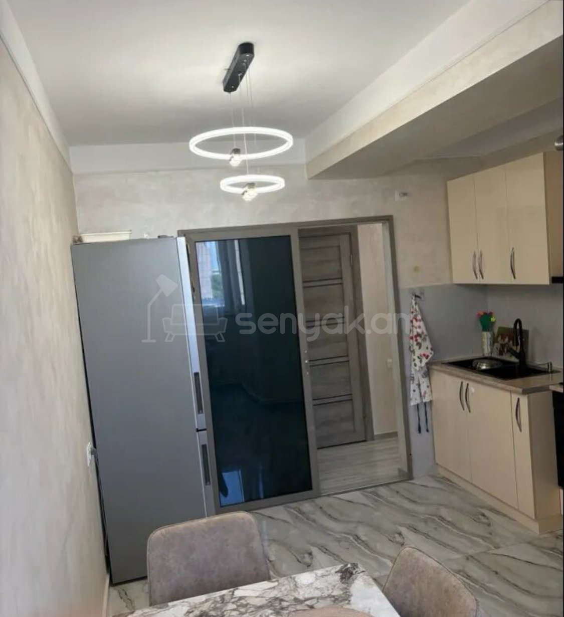 2 Սենյականոց Բնակարան, 64քմ, 9/9 հարկ, Կապիտալ Վերանորոգված
