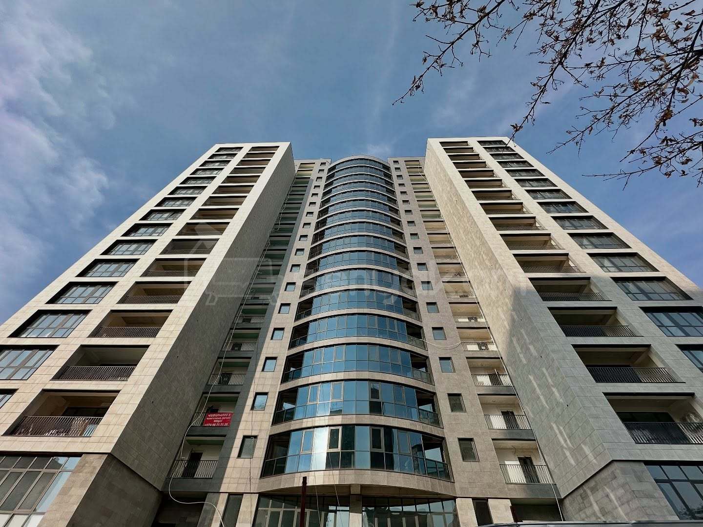 2 Սենյականոց Բնակարան Նորակառույցում, 70քմ, 12/16 հարկ, Զրոյական Վիճակում
