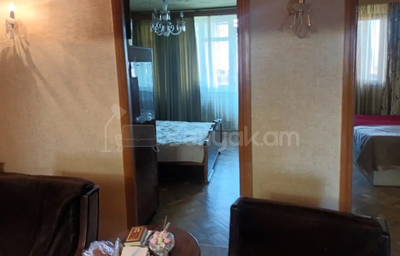 3 Սենյականոց Բնակարան, 84քմ, 7/9 հարկ, Պետական Վիճակում
