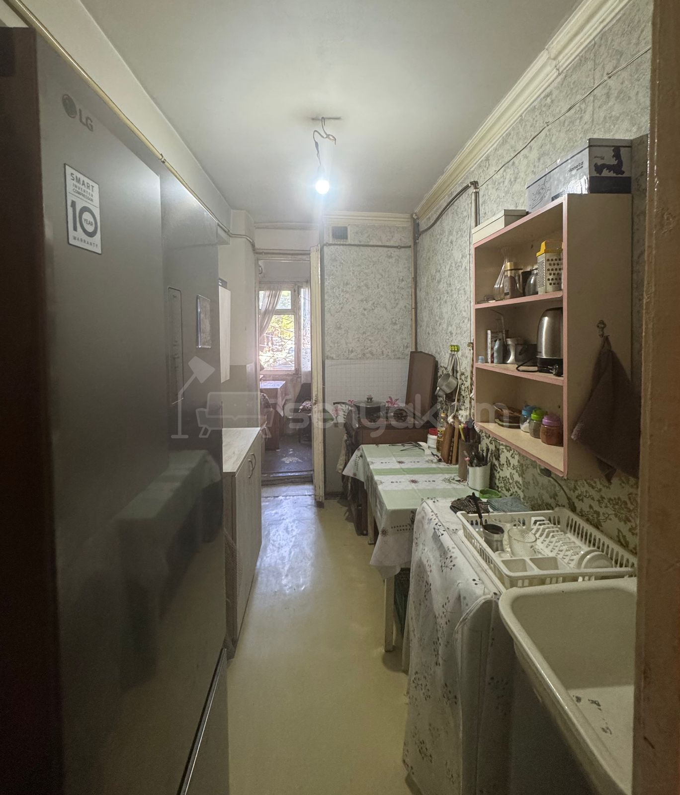 2 Սենյականոց Բնակարան, 55քմ, 1/9 հարկ, Նորմալ Վիճակում