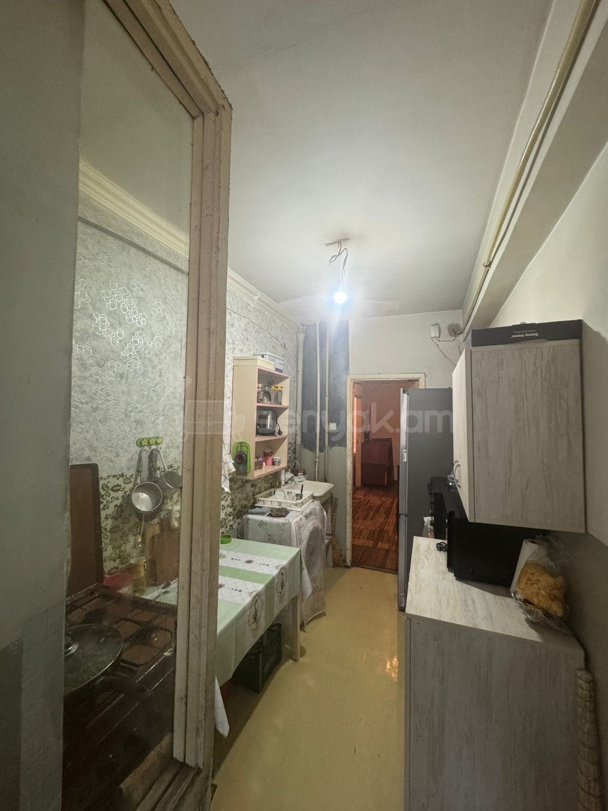 2 Սենյականոց Բնակարան, 55քմ, 1/9 հարկ, Նորմալ Վիճակում