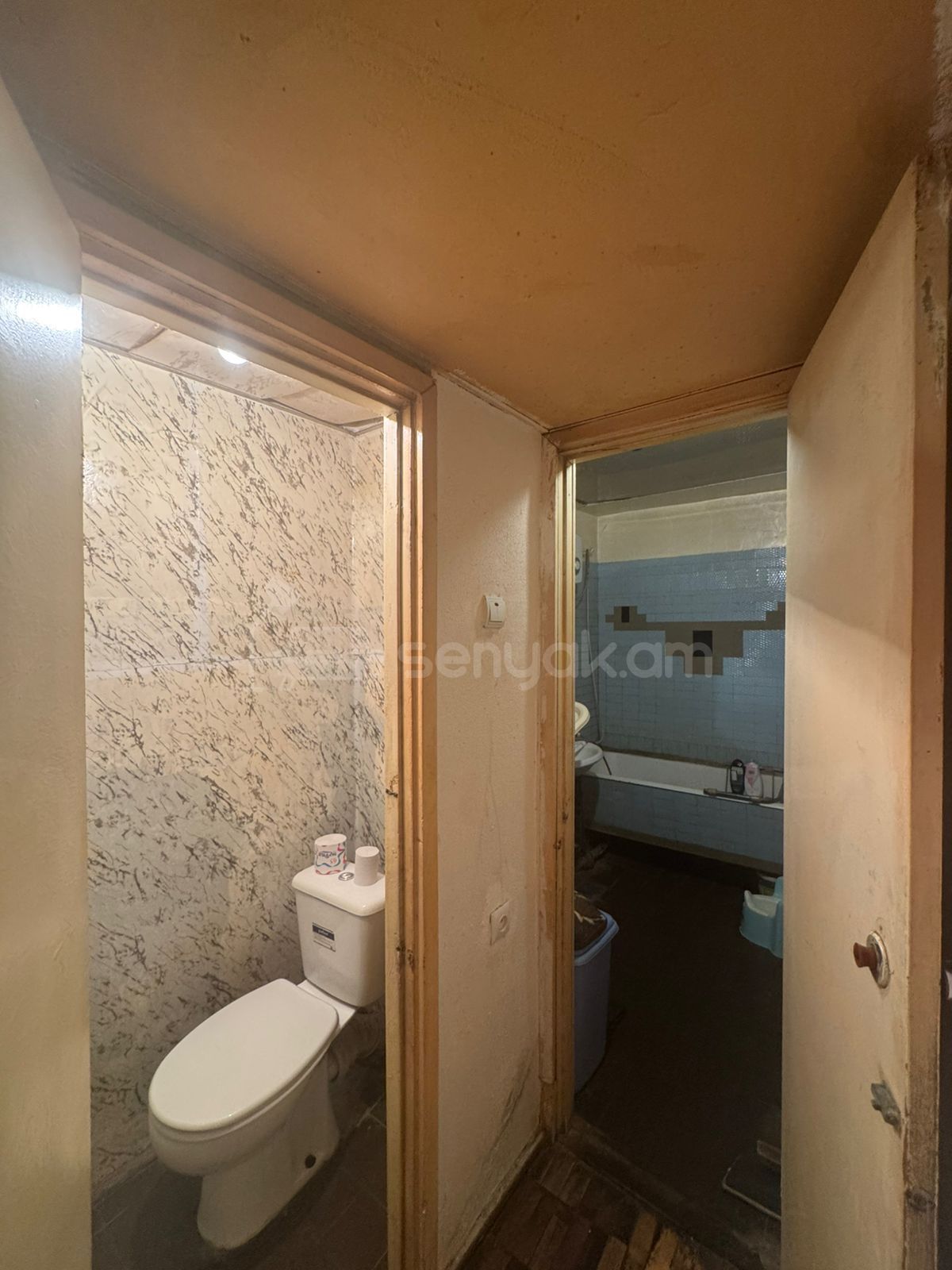 2 Սենյականոց Բնակարան, 55քմ, 1/9 հարկ, Նորմալ Վիճակում