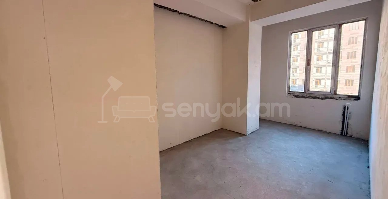 2 Սենյականոց Բնակարան Նորակառույցում, 43քմ, 4/8 հարկ, Զրոյական Վիճակում
