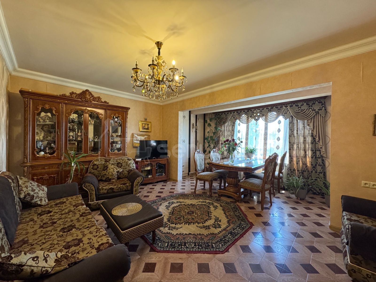 3 Սենյականոց Բնակարան, 77քմ, 4/9 հարկ, Նորմալ Վիճակում