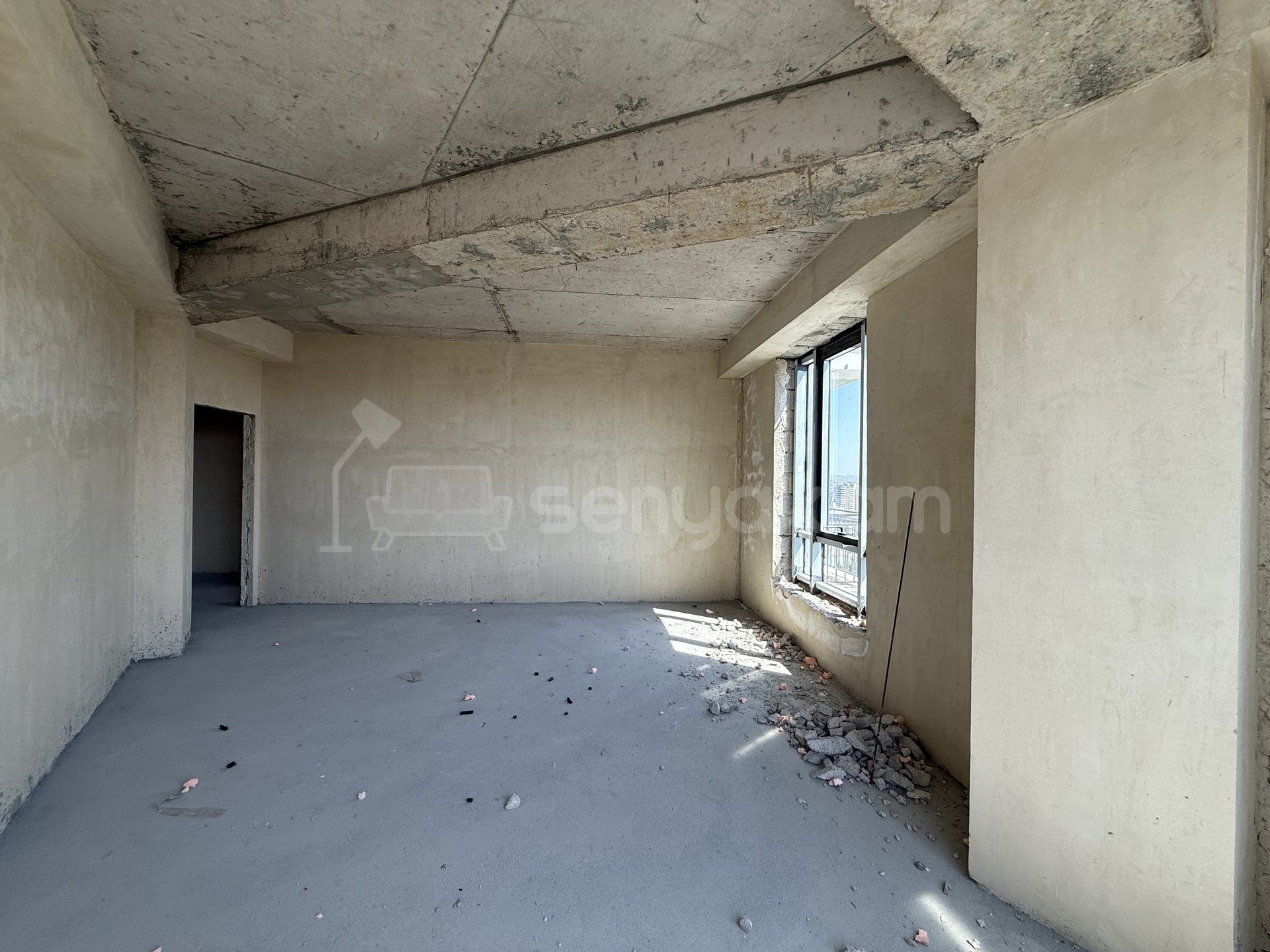 3 Սենյականոց Բնակարան Նորակառույցում, 101քմ, 14/15 հարկ, Զրոյական Վիճակում
