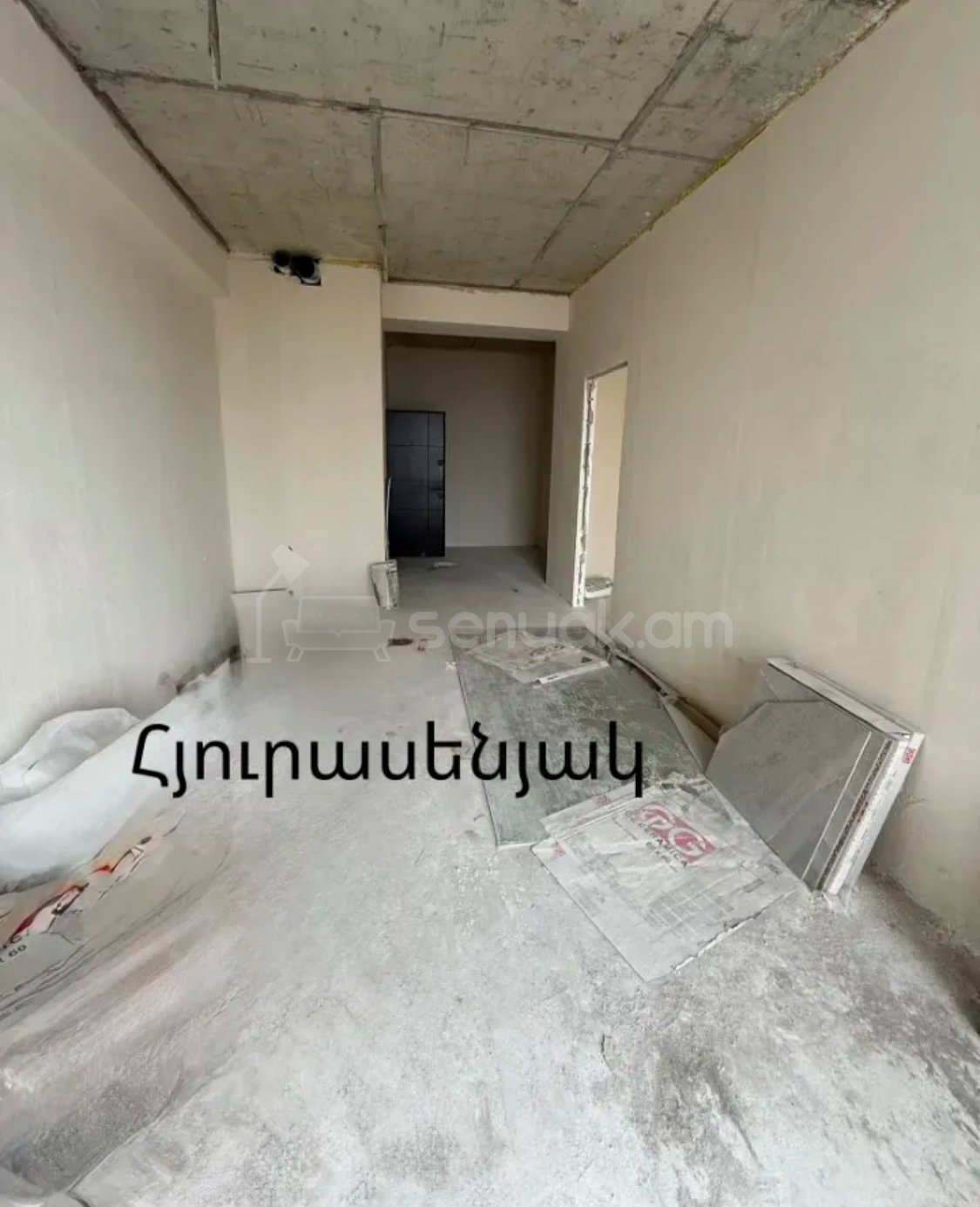 2 Սենյականոց Բնակարան Նորակառույցում, 50քմ, 10/12 հարկ, Զրոյական Վիճակում