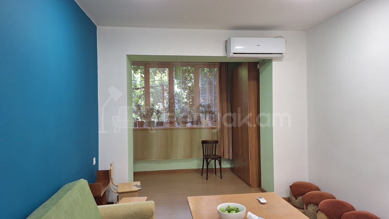 2 Սենյականոց Բնակարան Քարե Շենքում, 54քմ, 1/5 հարկ, Նորմալ Վիճակում