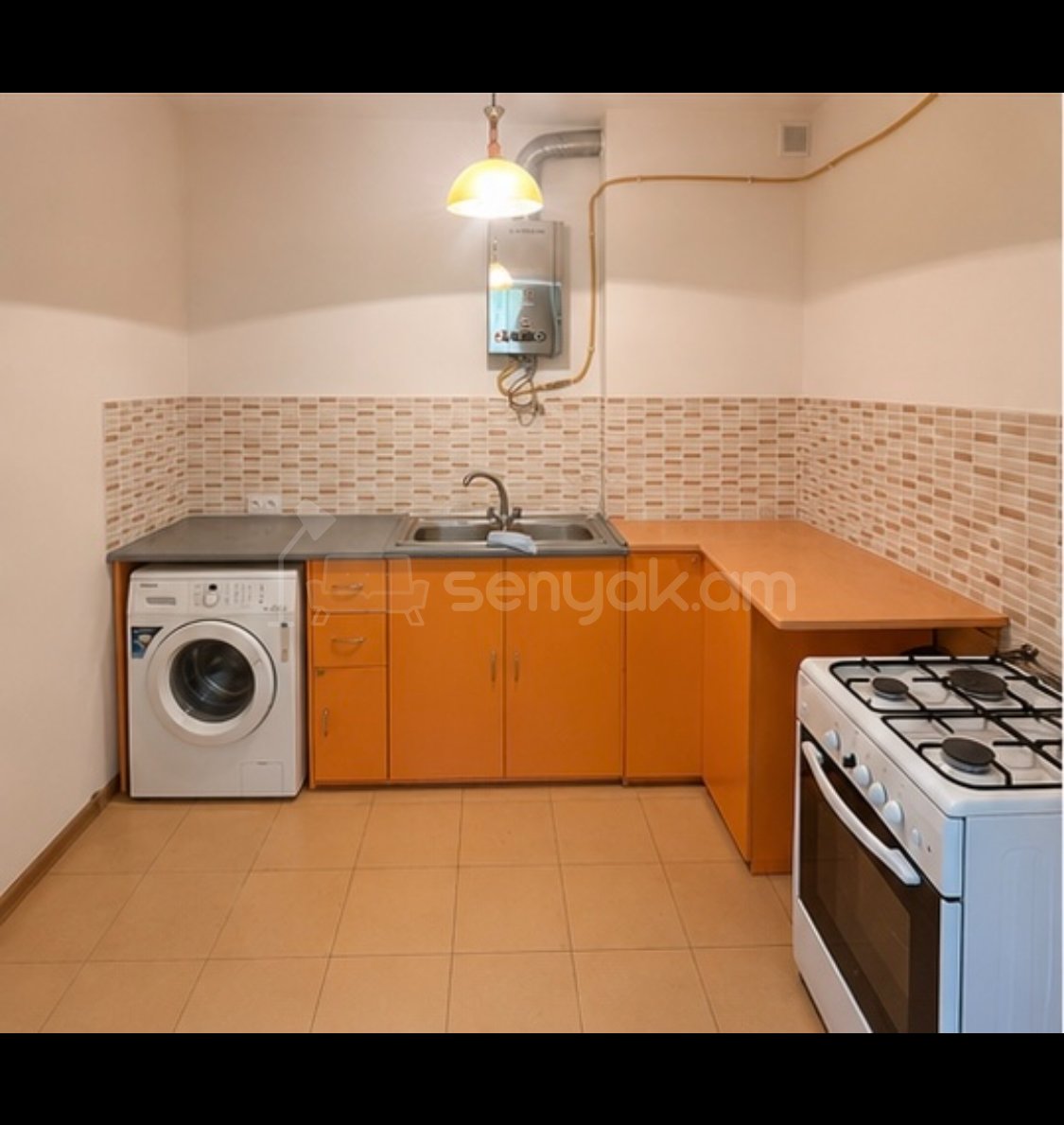 2 Սենյականոց Բնակարան Քարե Շենքում, 54քմ, 1/5 հարկ, Նորմալ Վիճակում