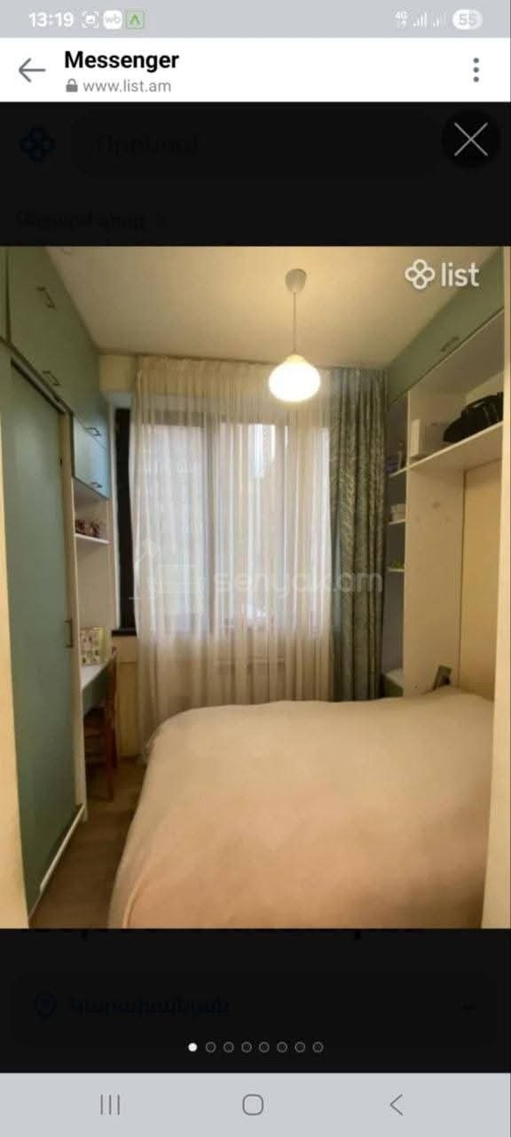 2 Սենյականոց Բնակարան, 50քմ, 6/9 հարկ, Դիզայներական Վերանորոգված, Կահավորված, Արևկող