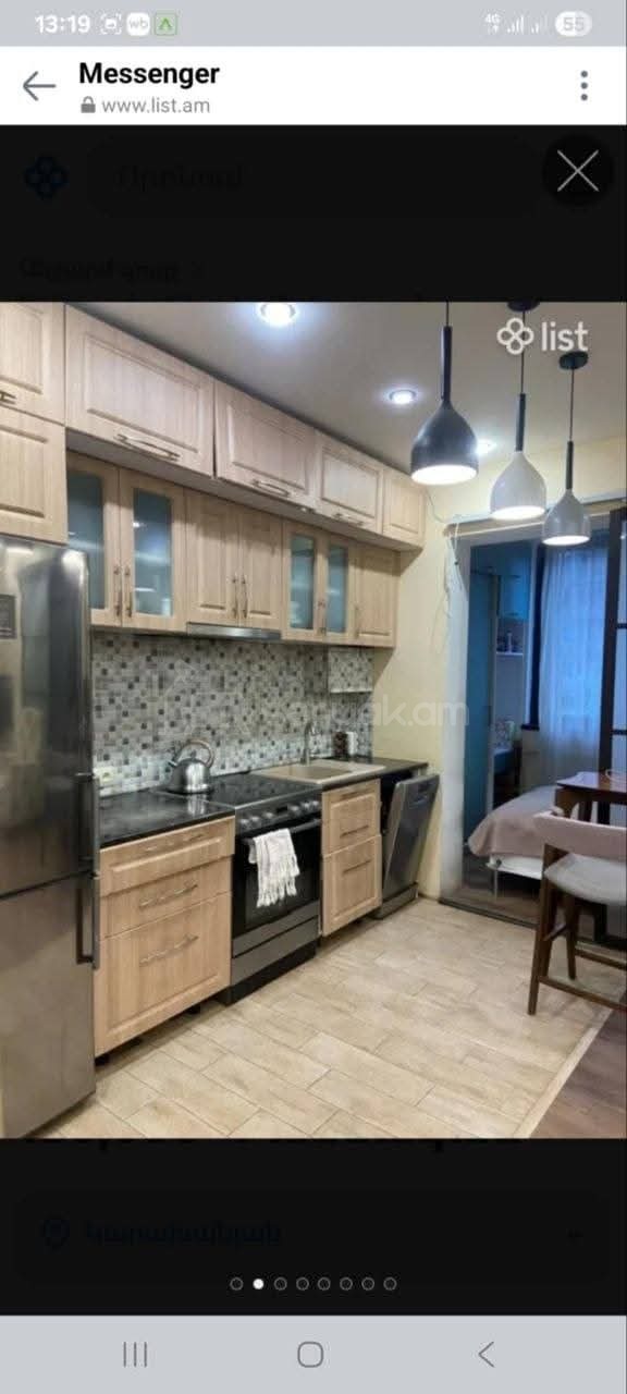 2 Սենյականոց Բնակարան, 50քմ, 6/9 հարկ, Դիզայներական Վերանորոգված, Կահավորված, Արևկող