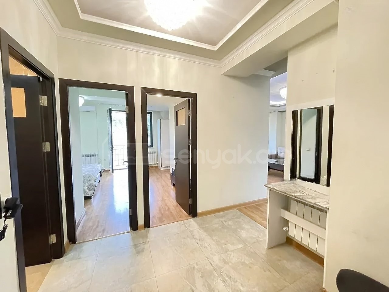 3 Սենյականոց Բնակարան Նորակառույցում, 87քմ, 1/6 հարկ, Կապիտալ Վերանորոգված