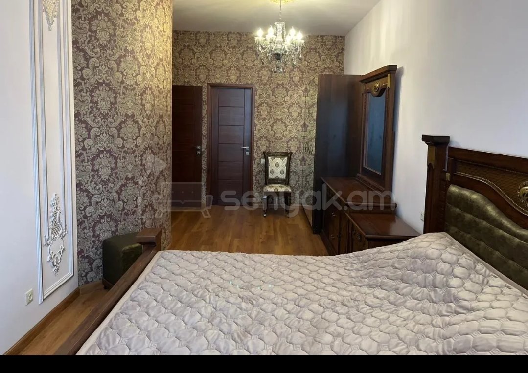 3 Սենյականոց Բնակարան Նորակառույցում, 105քմ, 7/16 հարկ, Կապիտալ Վերանորոգված, Կահավորված