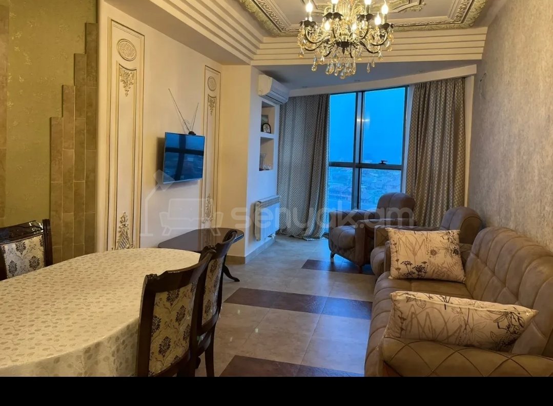 3 Սենյականոց Բնակարան Նորակառույցում, 105քմ, 7/16 հարկ, Կապիտալ Վերանորոգված, Կահավորված