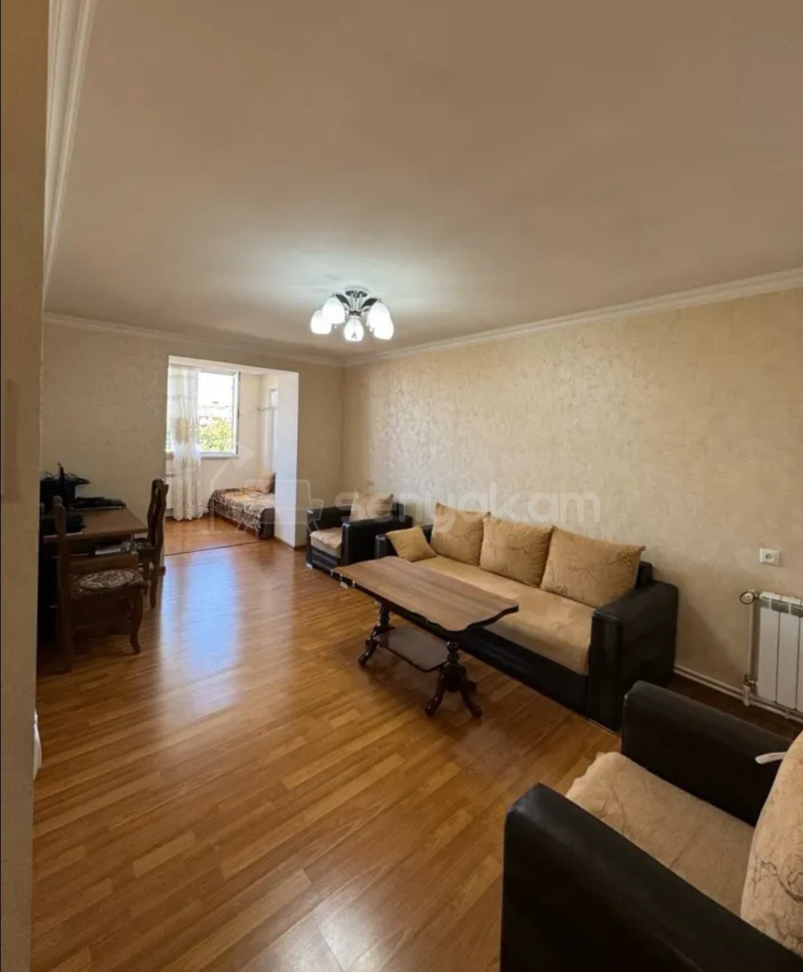 2 Սենյականոց Բնակարան Քարե Շենքում, 60քմ, 4/5 հարկ, Կապիտալ Վերանորոգված, Կահավորված