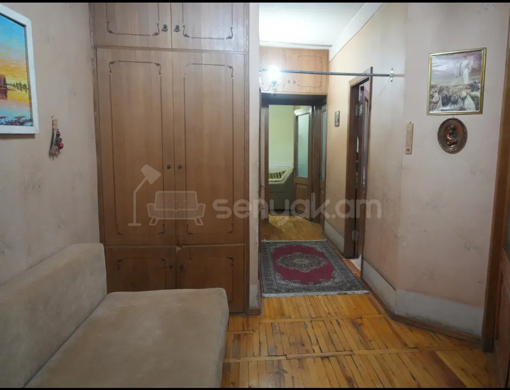 3 Սենյականոց Բնակարան, 80քմ, 11/16 հարկ, Պետական Վիճակում