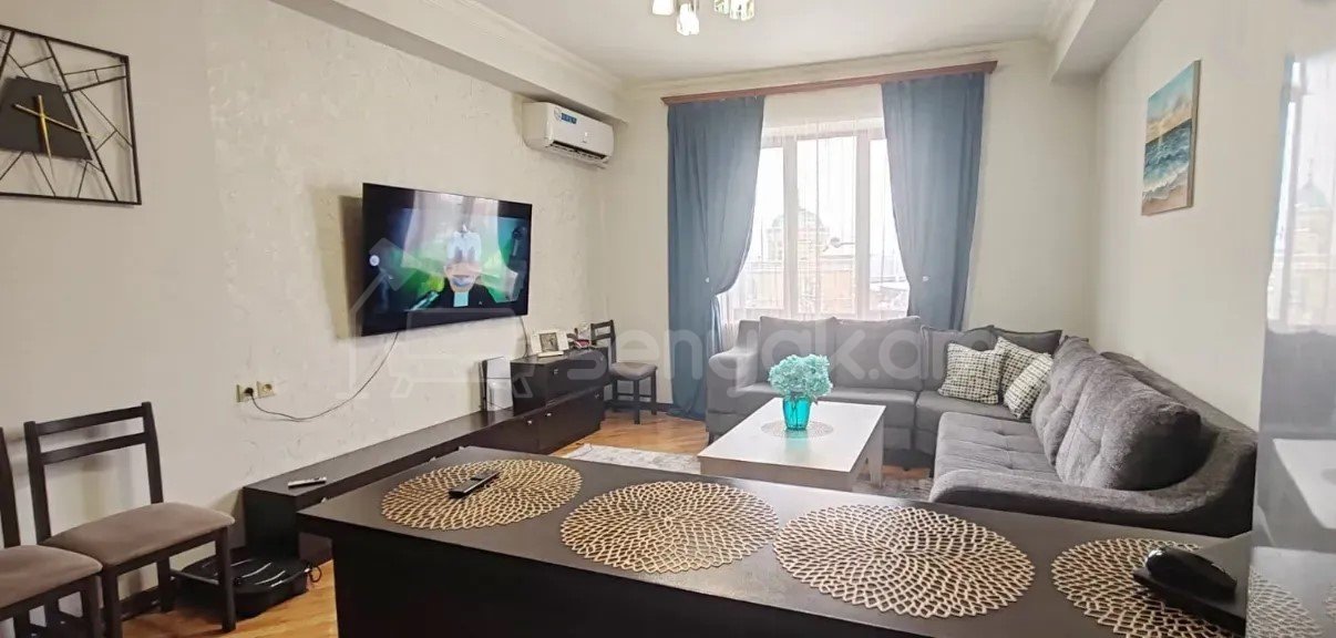 3 Սենյականոց Բնակարան Նորակառույցում, 71քմ, 1/9 հարկ, Կոսմետիկ Վերանորոգված