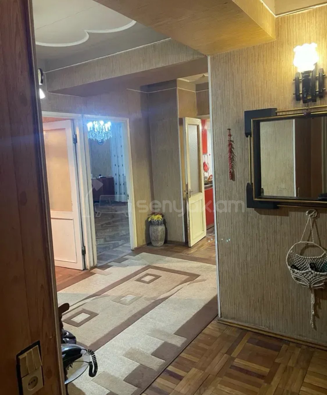 3 Սենյականոց Բնակարան, 81քմ, 9/14 հարկ, Պետական Վիճակում