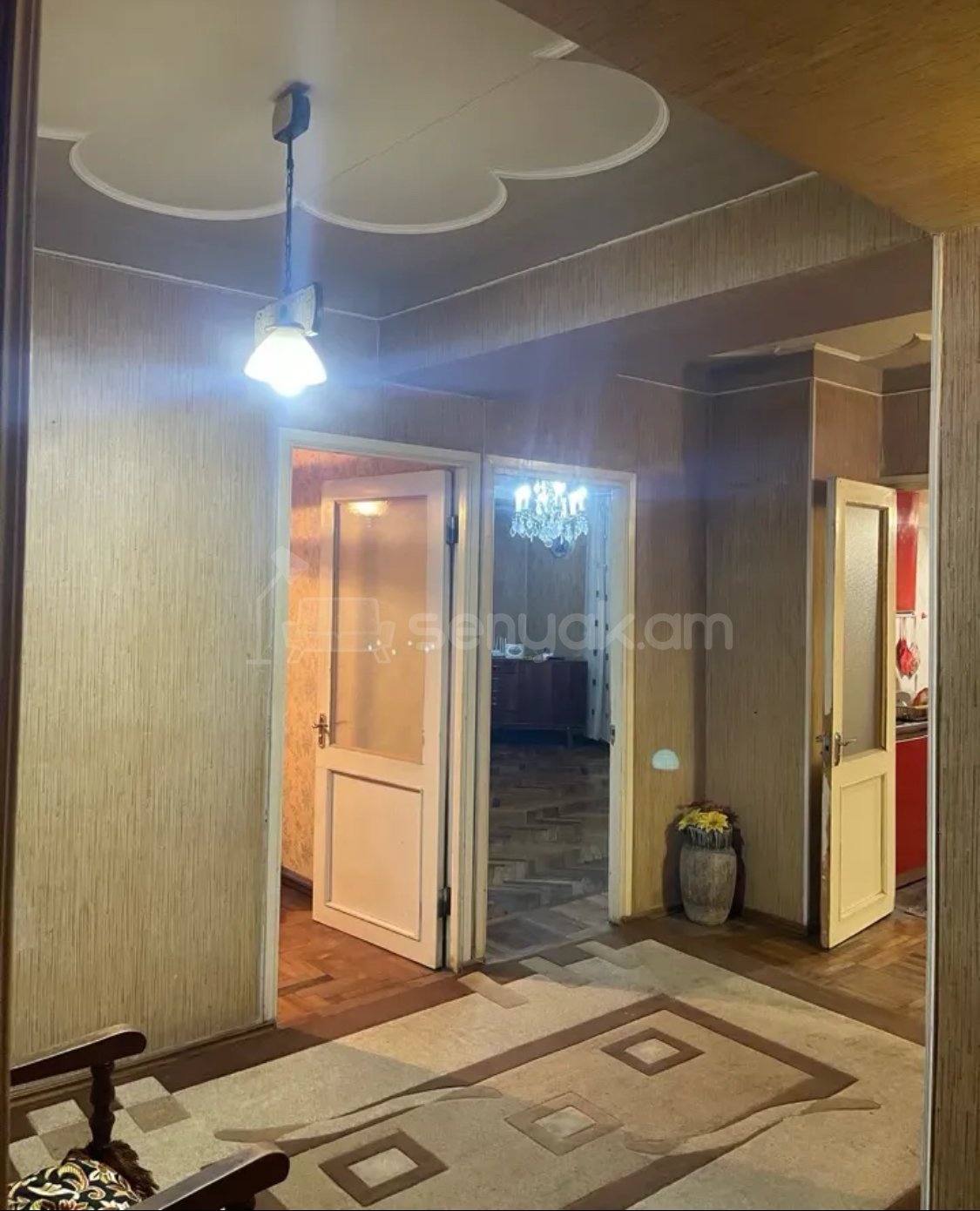 3 Սենյականոց Բնակարան, 81քմ, 9/14 հարկ, Պետական Վիճակում