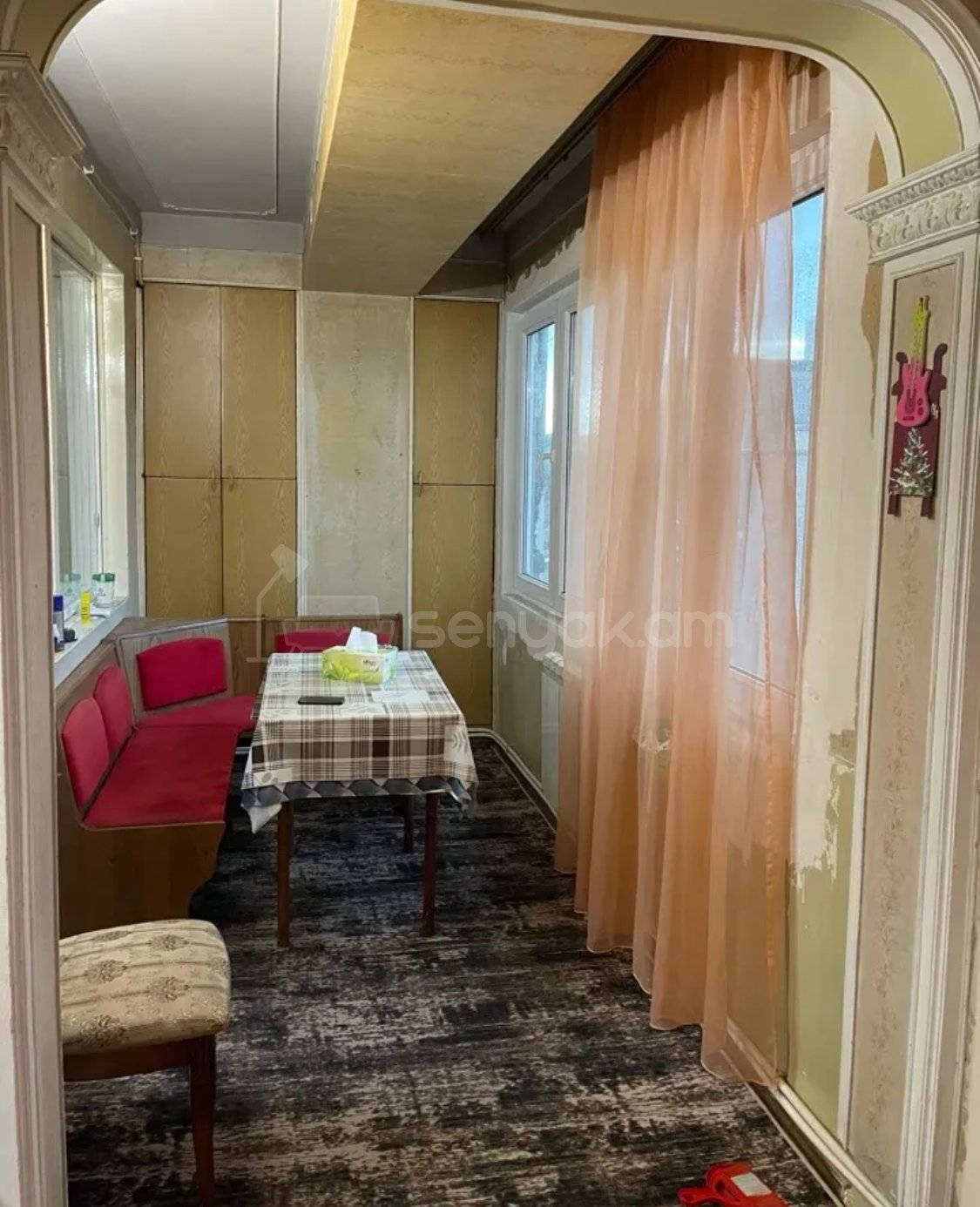 3 Սենյականոց Բնակարան, 81քմ, 9/14 հարկ, Պետական Վիճակում