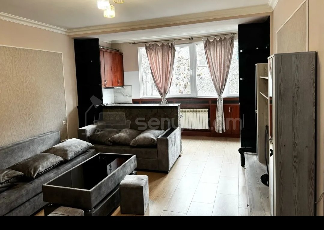 3 Սենյականոց Բնակարան, 54քմ, 2/9 հարկ, Կոսմետիկ Վերանորոգված, Կահավորված
