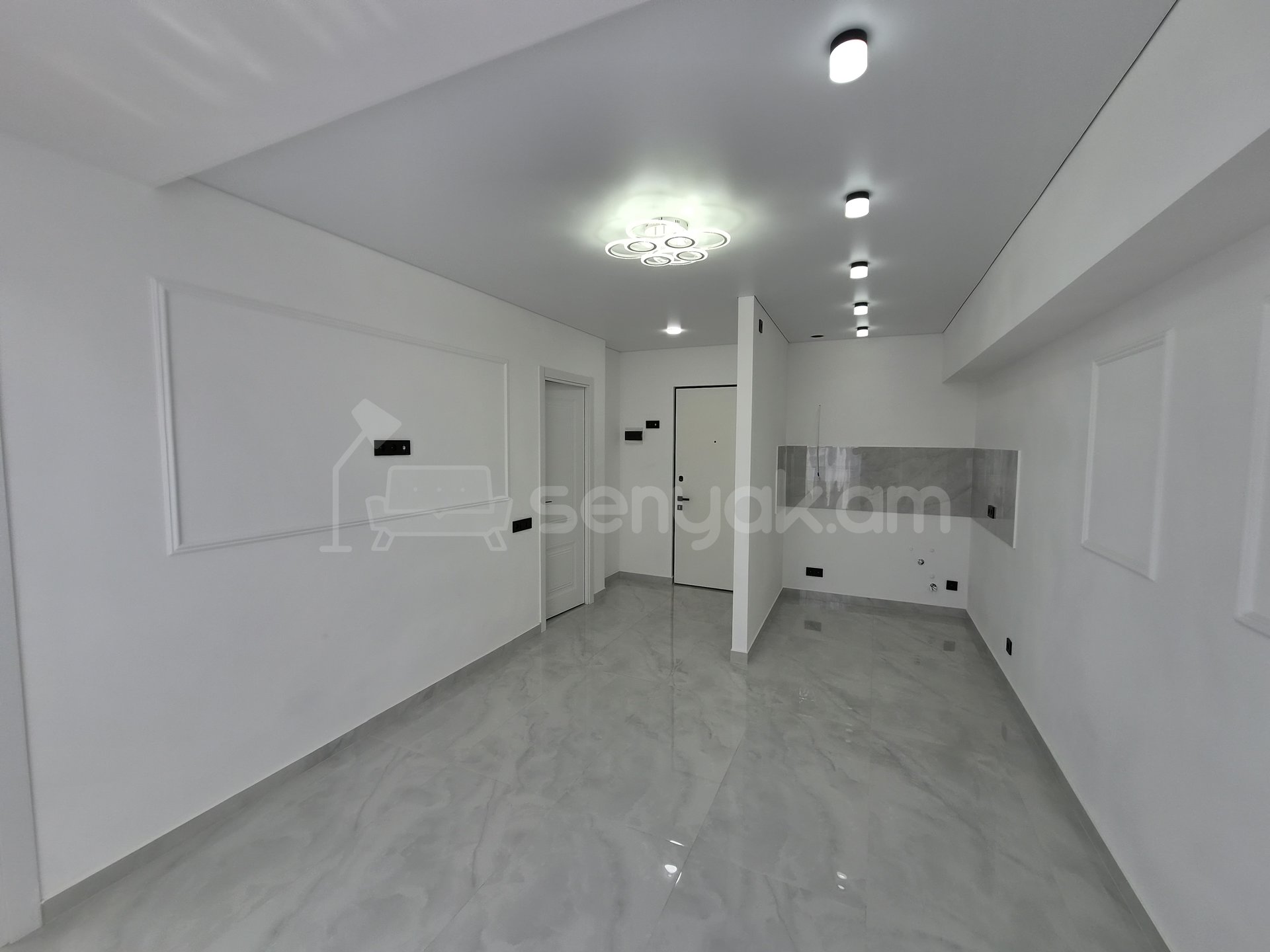 2 Սենյականոց Բնակարան, 36քմ, 12/13 հարկ, Դիզայներական Վերանորոգված