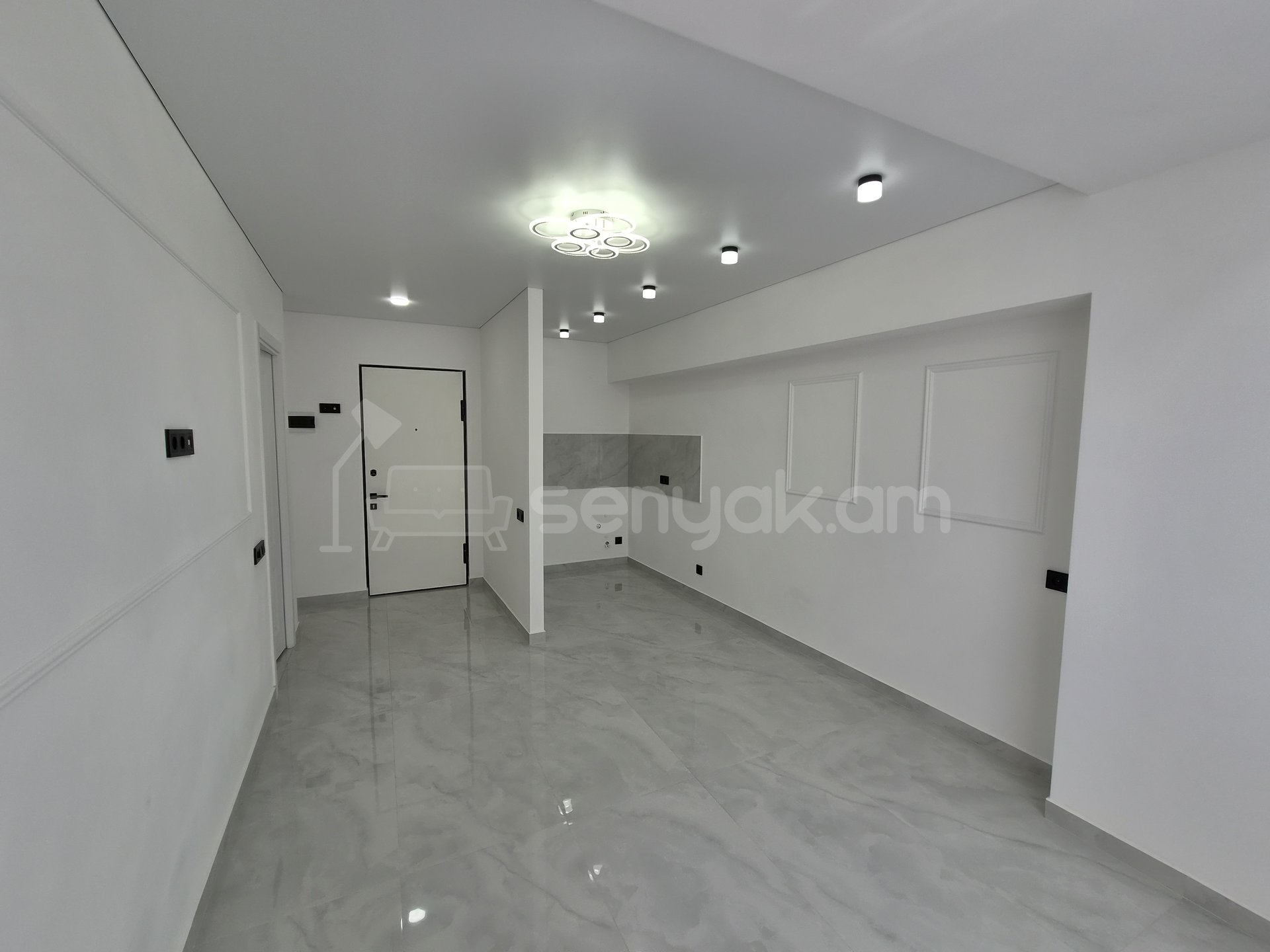 2 Սենյականոց Բնակարան, 36քմ, 12/13 հարկ, Դիզայներական Վերանորոգված