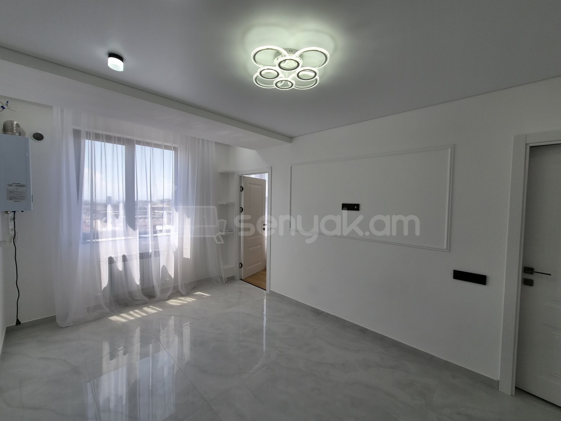 2 Սենյականոց Բնակարան, 36քմ, 12/13 հարկ, Դիզայներական Վերանորոգված