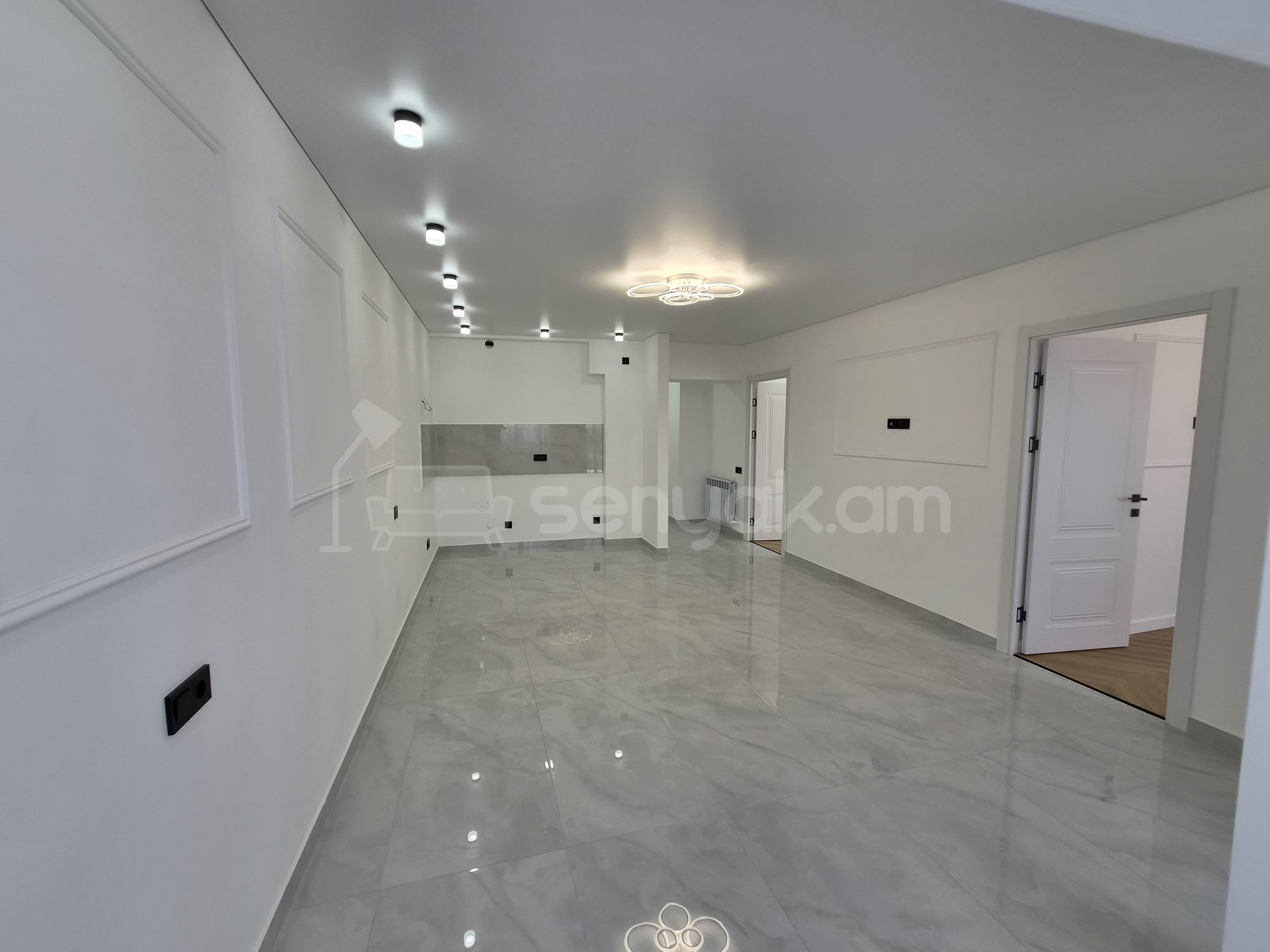 3 Սենյականոց Բնակարան, 63քմ, 12/13 հարկ, Դիզայներական Վերանորոգված