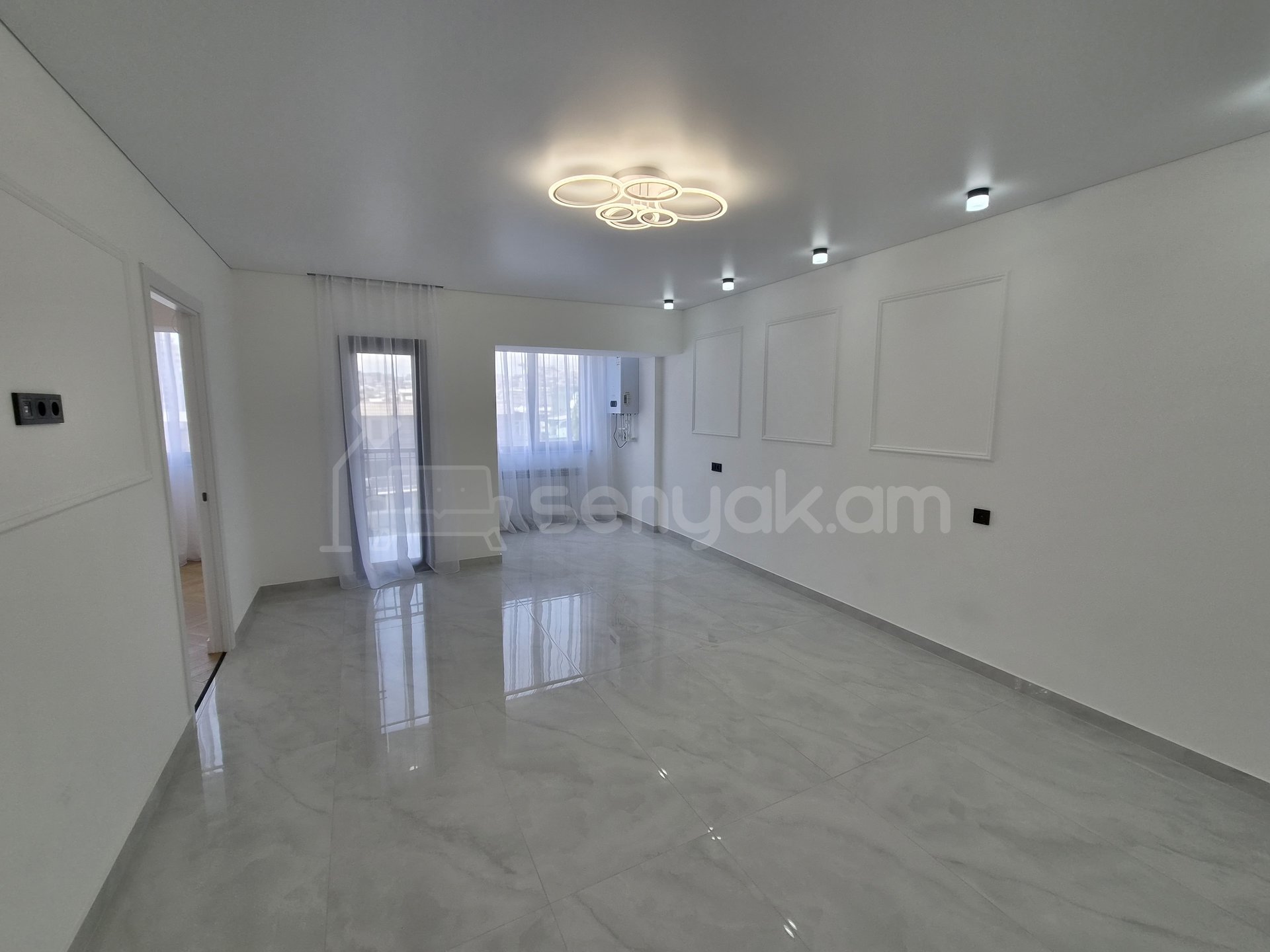 3 Սենյականոց Բնակարան, 63քմ, 12/13 հարկ, Դիզայներական Վերանորոգված
