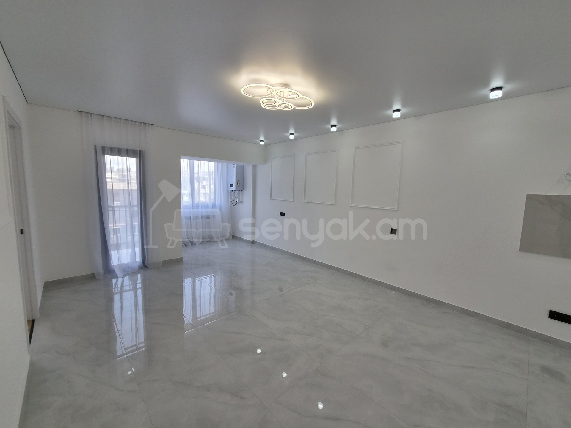 3 Սենյականոց Բնակարան, 63քմ, 12/13 հարկ, Դիզայներական Վերանորոգված