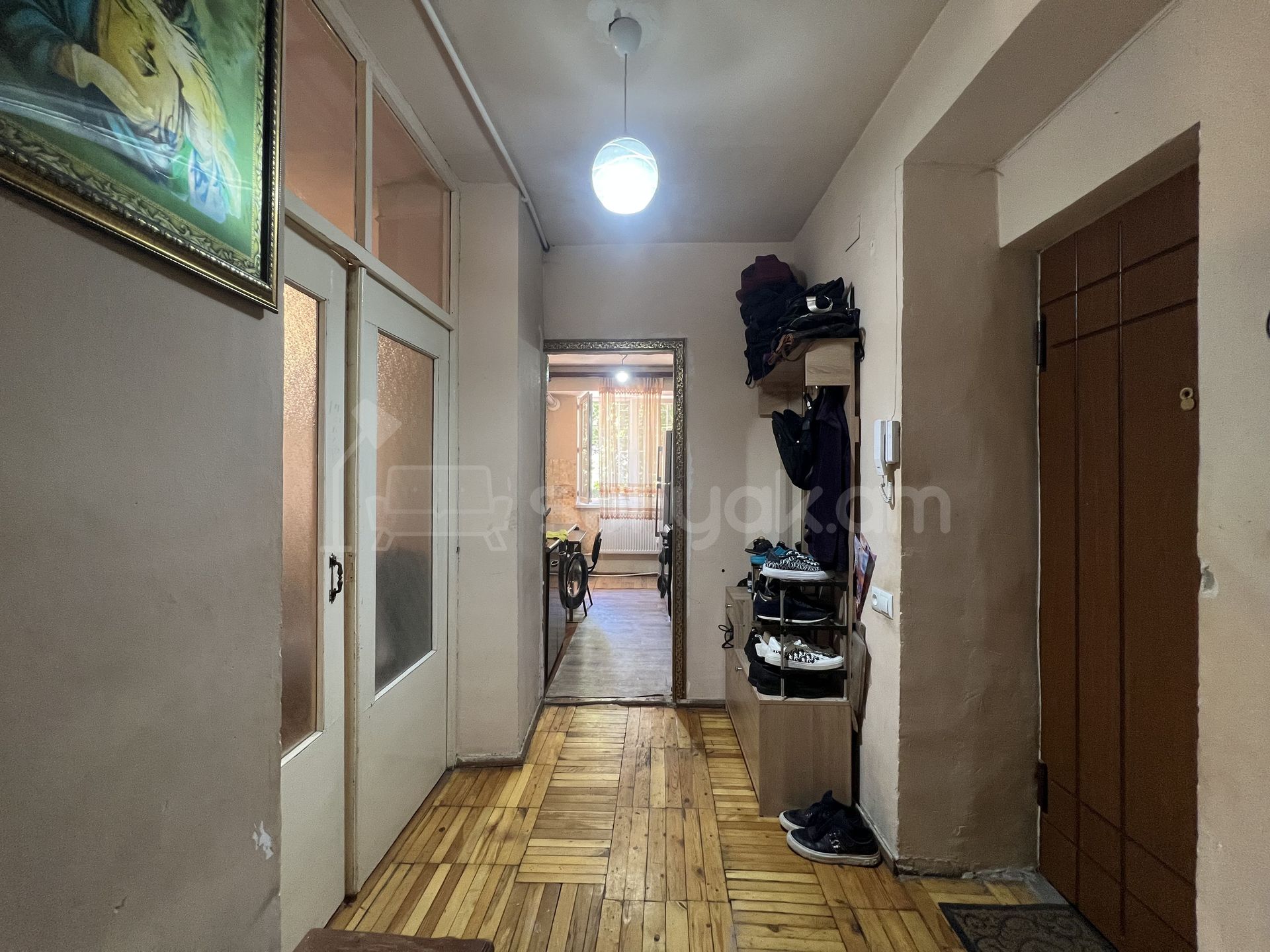 3 Սենյականոց Բնակարան, 52քմ, 1/9 հարկ, Կոսմետիկ Վերանորոգված