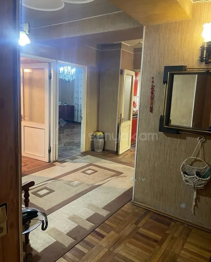3 Սենյականոց Բնակարան, 85քմ, 9/14 հարկ, Պետական Վիճակում
