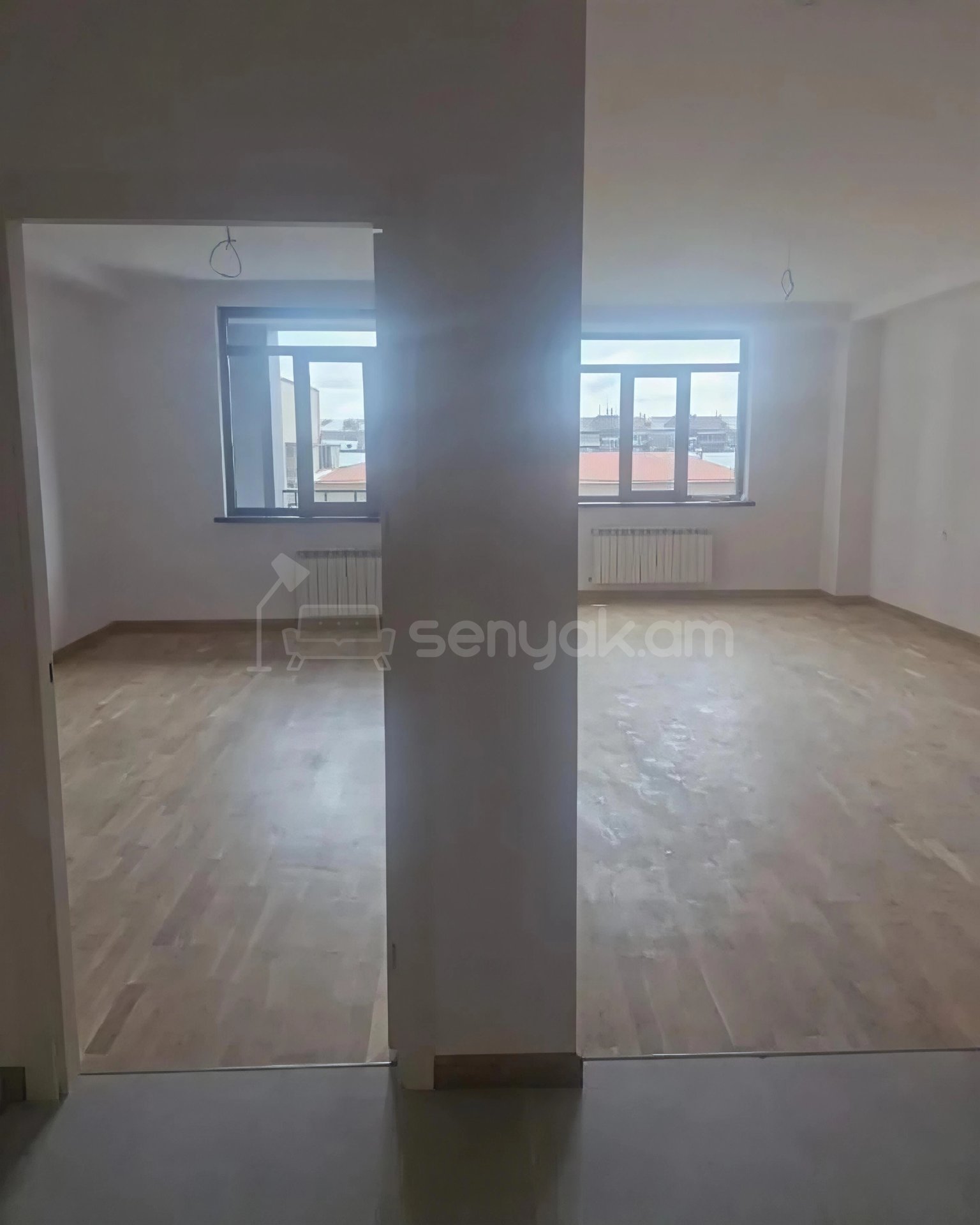 2 Սենյականոց Բնակարան Նորակառույցում, 66քմ, 4/12 հարկ, Կապիտալ Վերանորոգված