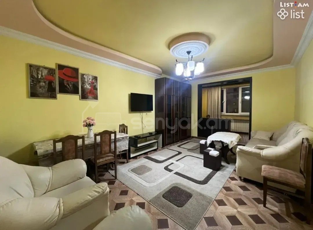 3 Սենյականոց Բնակարան, 70քմ, 3/9 հարկ, Կապիտալ Վերանորոգված, Կահավորված, Արևկող