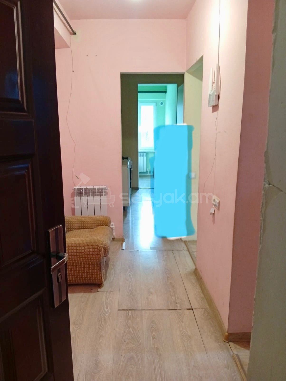 2 Սենյականոց Բնակարան, 48քմ, 2/9 հարկ, Նորմալ Վիճակում