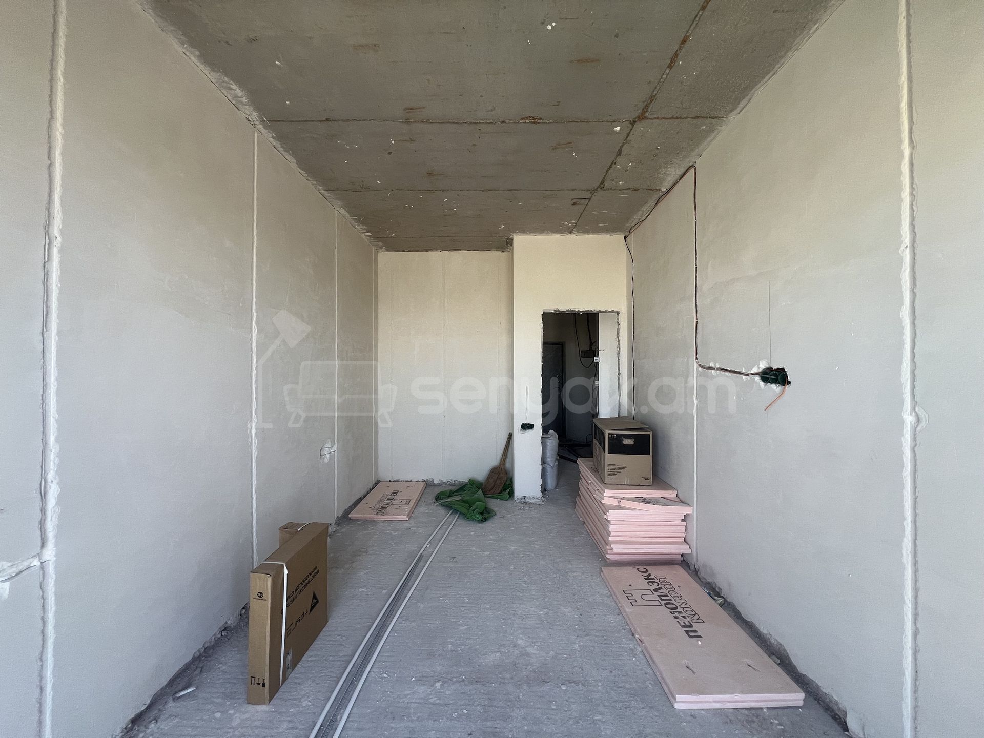 2 Սենյականոց Բնակարան Նորակառույցում, 56քմ, 10/16 հարկ, Զրոյական Վիճակում