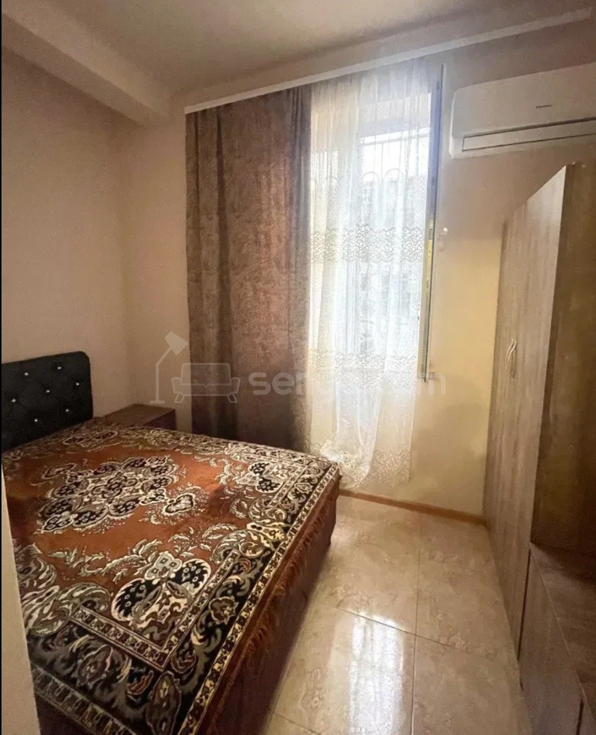 2 Սենյականոց Բնակարան Քարե Շենքում, 45քմ, 1/4 հարկ, Կապիտալ Վերանորոգված, Կահավորված