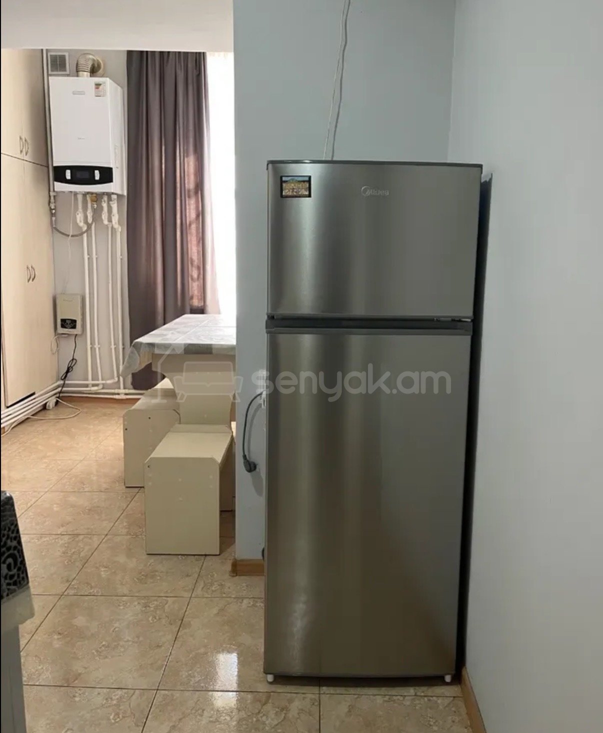 2 Սենյականոց Բնակարան Քարե Շենքում, 45քմ, 1/4 հարկ, Կապիտալ Վերանորոգված, Կահավորված