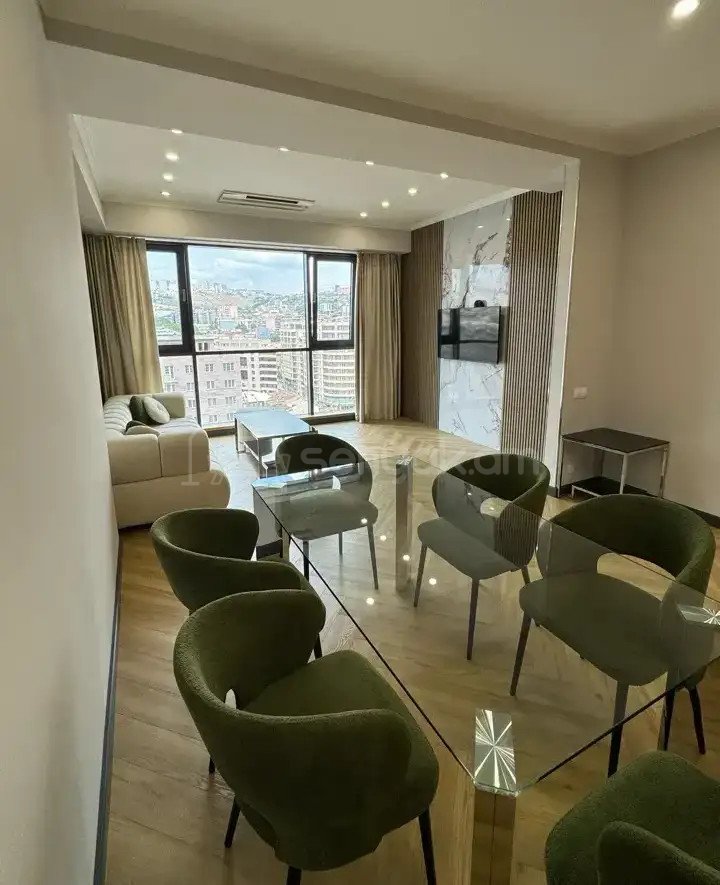 3 Սենյականոց Բնակարան Նորակառույցում, 90քմ, 14/20 հարկ, Դիզայներական Վերանորոգված, Կահավորված