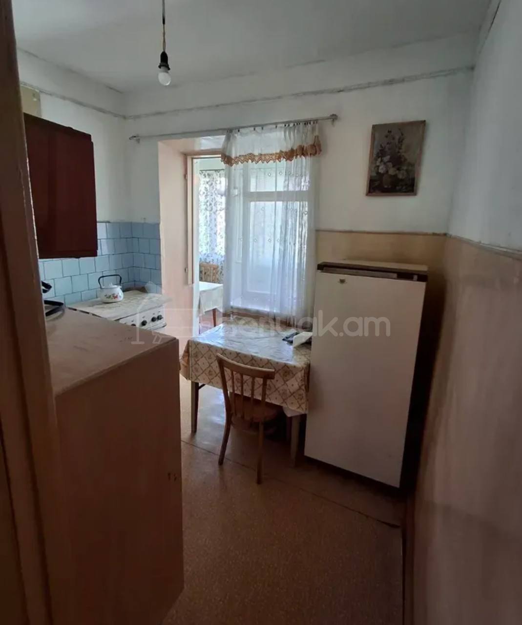2 Սենյականոց Բնակարան Քարե Շենքում, 59քմ, 4/6 հարկ, Պետական Վիճակում