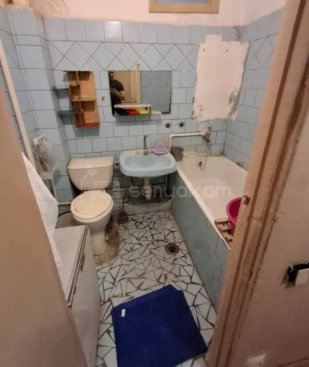 2 Սենյականոց Բնակարան Քարե Շենքում, 59քմ, 4/6 հարկ, Պետական Վիճակում