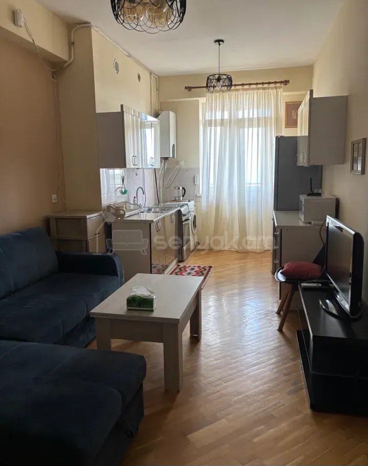 2 Սենյականոց Բնակարան Քարե Շենքում, 55քմ, 6/10 հարկ, Կապիտալ Վերանորոգված, Կահավորված